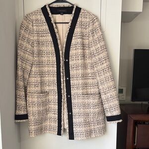 Ann Taylor Cream Pink Blazer
